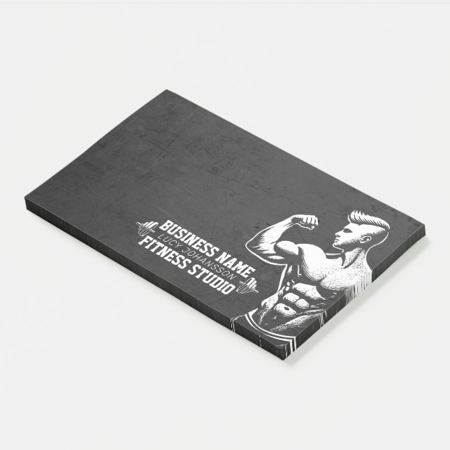 Post-it® Entraîneur de fitness moderne Bodybuilding Instruc (Incliné)