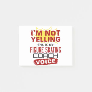 Post-it® Entraîneur de patinage Voix Funny Coach de patina