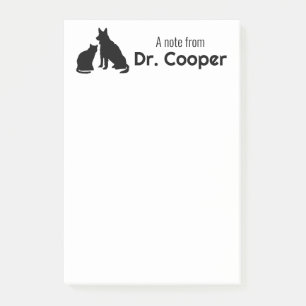 Post-it® Entreprise pour animaux de compagnie personnalisée