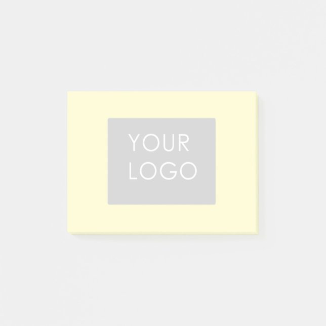 Post-it® Entreprise professionnelle moderne Logo d'affaires (Devant)