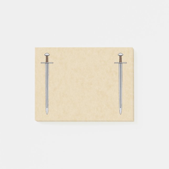 Post-it® Épée normande médiévale (Devant)