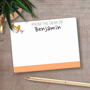 Post-it® Épingle Push Cute Du Bureau De Nom Personnalisé