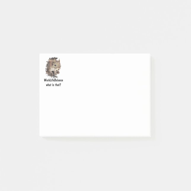 Post-it® Équilibre entre vie professionnelle et vie privée  (Devant)