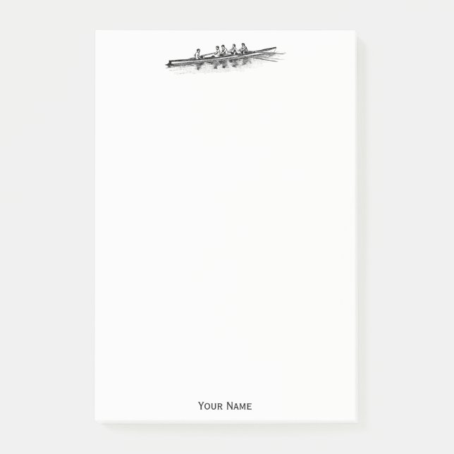 Post-it® Équipe de raideurs d'aviron Sports nautiques (Devant)