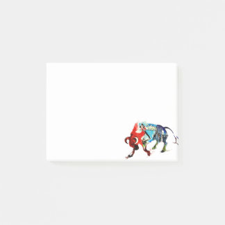 Post-it® Espagne Bull Vintage voyage Love Aquarelle