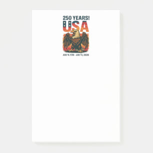 Post-it® États-Unis 250 ans – Aigle américain patriotique 4