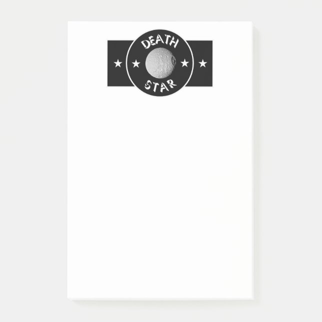 Post-it® Étoile de la mort (Devant)