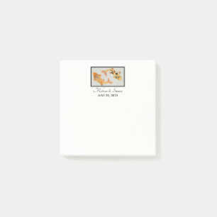 Post-it® Événement Mariage Gold Koi Poisson