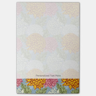 Post-it® Excellent motif avec des chrysanthèmes