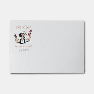 Post-it® Exercice ? Mais d'autre part je renverserais ma