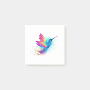 Post-it® Exotic Rainbow Hummingbird