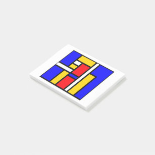 POST-IT® EXPRESSION MONDRIAN COLORED HARMONIC LINES
