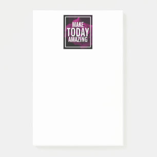 Post-it® Faites aujourd'hui Extraordinaire Purple Rose Insp