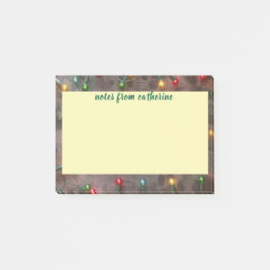Post-it® Faux de Noël Multicolores Personnalisés