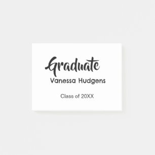 Post-it® Félicitations à l'étudiant nom date année classe u