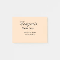 Félicitations au diplômé de l'université nom promo