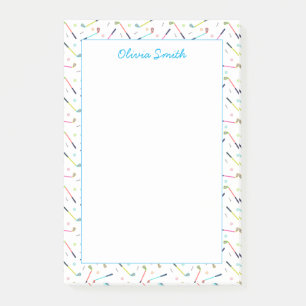 Post-it® Femme Motif de golf personnalisée