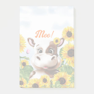 Post-it® Ferme de tournesols de vache