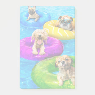 Post-it® Fête au bassin pour chiens