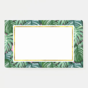 Post-it® Feuillage Feuille tropical vert & vert
