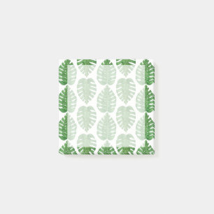 Post-it® Feuille de Monstera d'aquarelle