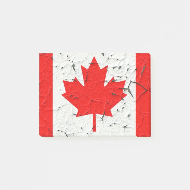Post-it® Feuille d'érable rouge du Canada Peinture (Devant)