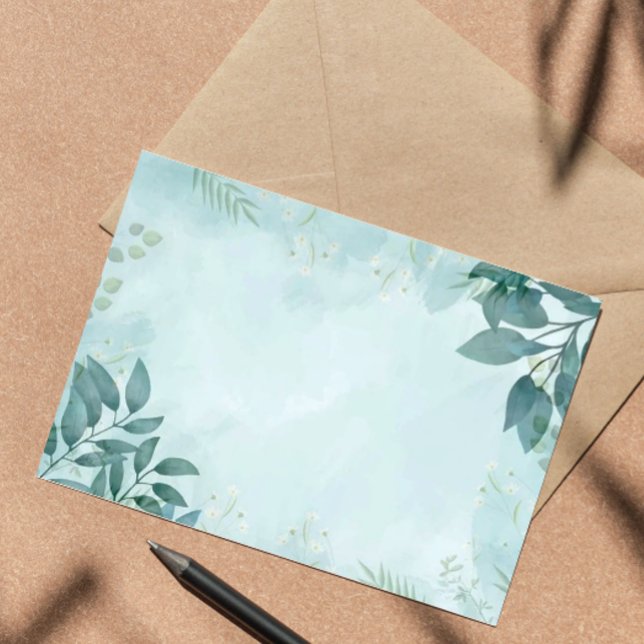 Post-it® Feuille verte (Créateur téléchargé)