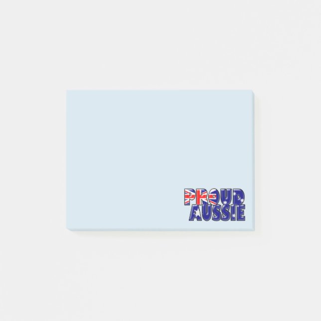 Post-it® fière Aussie - Post-It-Notes pad (Devant)