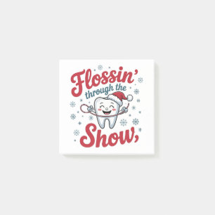 Post-it® Filant dans la neige Noël drôle de Christmas 