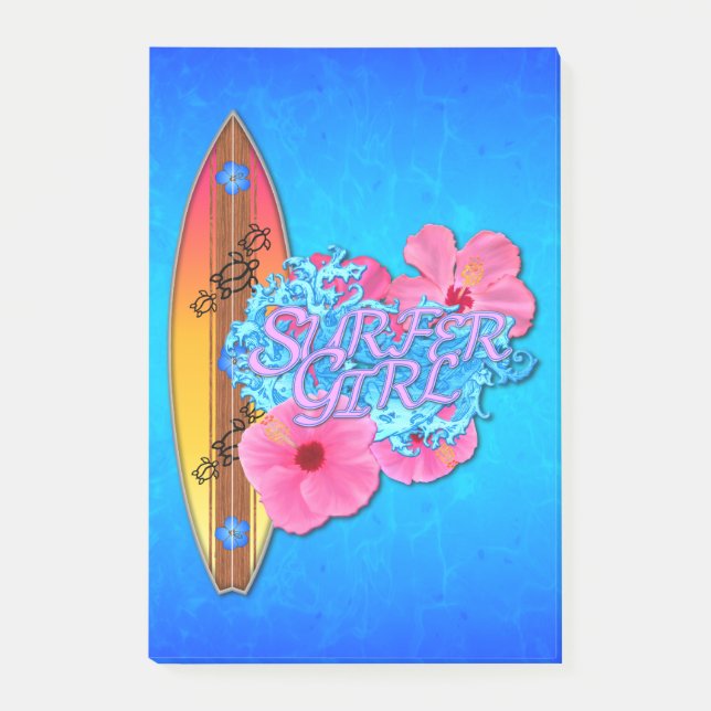 Post-it® Fille de surfer (Devant)