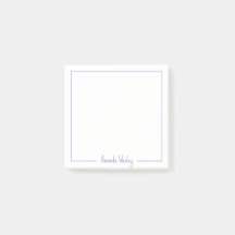 Fille Lumière Violet Monogramme Nom complet
