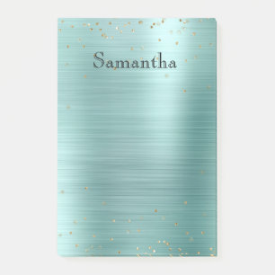 Post-it® Fille Monnaie Glam Or Éperche Violet Confetti