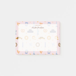 Post-it® Fille NYC Motif Baby Pink Nom