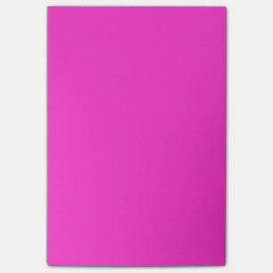 Post-it® Fille Rose Chaud Couleur Arrière - plan Customise