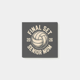 Post-it® Final Set Senior Mom 2026 Graduation Volleyball