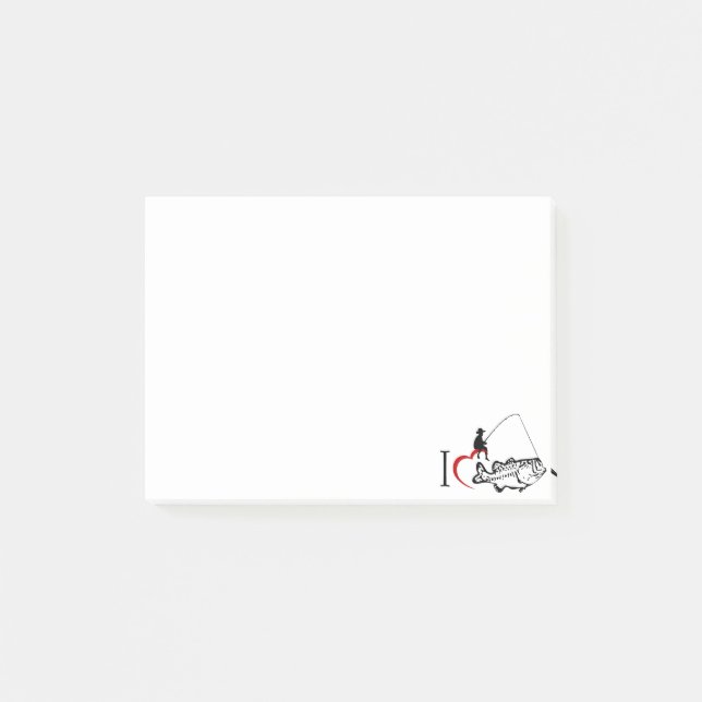 Post-it® Fishing store (Devant)