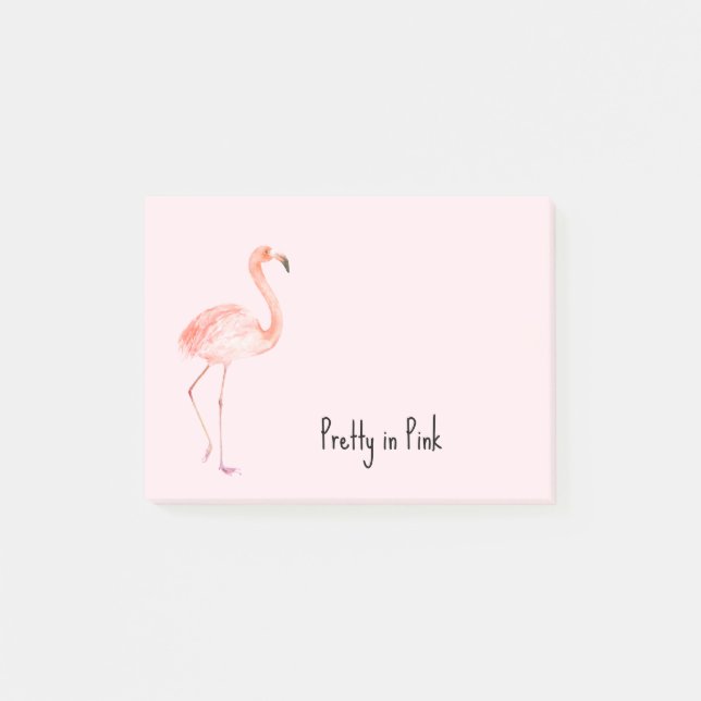 Post-it® Flamant Rose Tropical (Devant)
