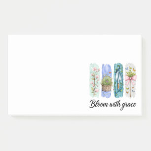 Post-it® Fleur avec Grace Garden Floral Art