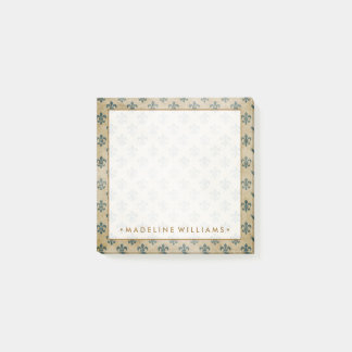Post-it® Fleur-De-Lis Or