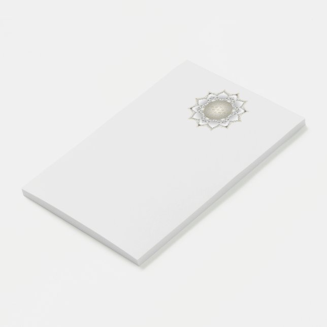 Post-it® Fleur De Vie - Blossoms Mandala 1 (Incliné)