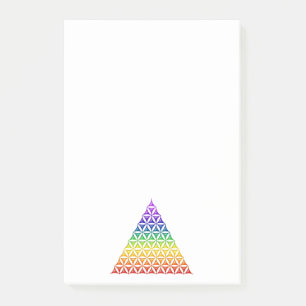 Post-it® Fleur de vie / Blume des Lebens - chakra pyramidal