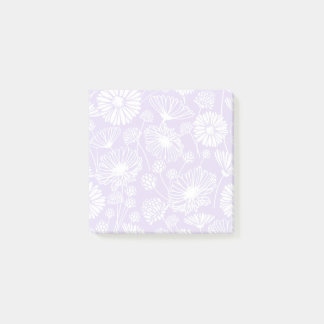Post-it® Fleur douce (blanc | Lavande)