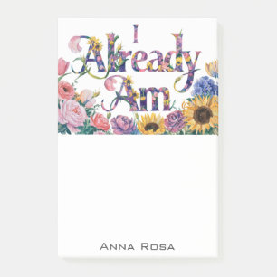 Post-it® *~* Fleurs 11 DÉJÀ AM AP85 Manifestation