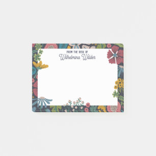 Post-it® Fleurs Abstraites Excentriques De Mon Bureau
