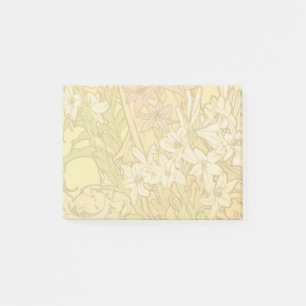 Post-it® Fleurs de lys Art nouveau d'Alphonse Mucha