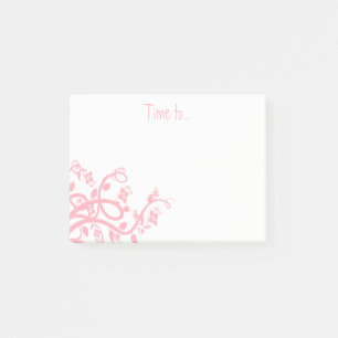 Post-it® Fleurs Filles Personnalisées, Vins Feuille Coin M