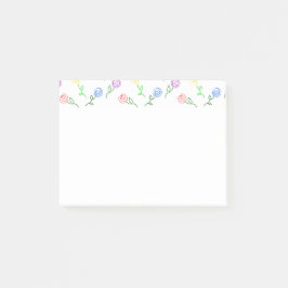 Post-it® Fleurs géométriques