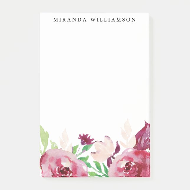 Post-it® Fleurs modernes de ressort (Devant)