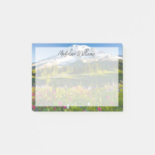 Post-it® Fleurs   Mt. Rainier Fleurs sauvages