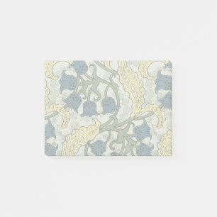 Post-it® Floral Blue Flowers Lily Valley Répétition